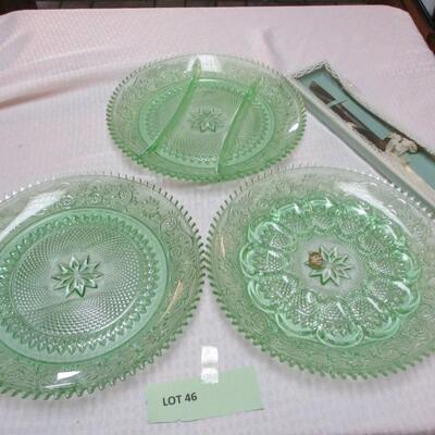 Tiara Indiana Chantilly Serving Platters