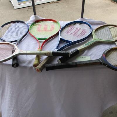 Tennis Racquets & Balls