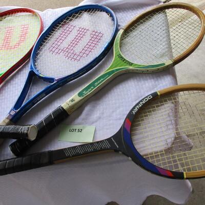 Tennis Racquets & Balls