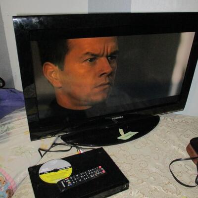 Toshiba TV & Samsung DVD player
