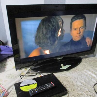 Toshiba TV & Samsung DVD player