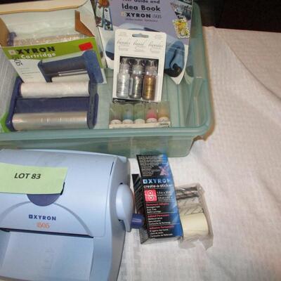 Xyron #505 & Accessories