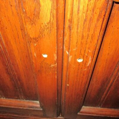 Oak Entertainment Center