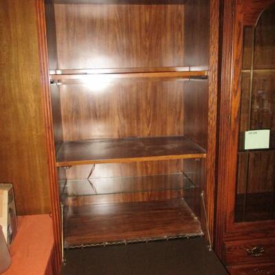 Oak Entertainment Center