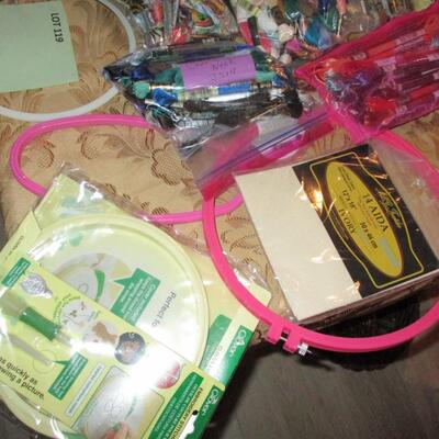 Embroidery Loops & Threads