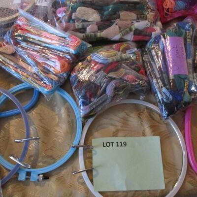 Embroidery Loops & Threads
