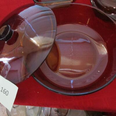 Brown Glass Cookware