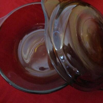 Brown Glass Cookware