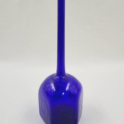 DAINTY GLASS "VASES" HAND PAINTED 2 PAIR BUNDLE