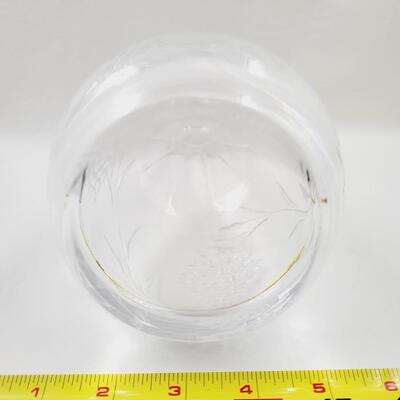 VINTAGE PHOENIX LEAD CRYSTAL - WEST GERMANY 7"  VASE