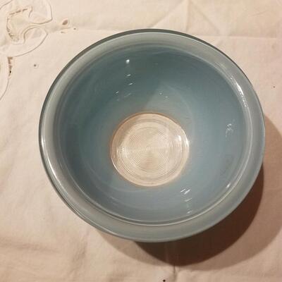 Vintage Pyrex robin egg blue bowl