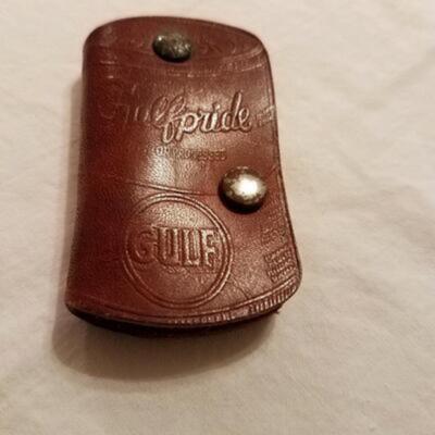 Vintage Gulfpride Leather Keyholder