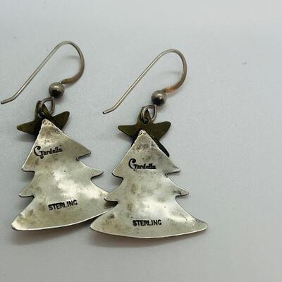 Lot 97: Gardella Delightful & Dainty Sterling Christmas Trees and Snowflakes