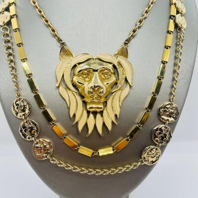Lot 100: Monet & Roman Coin Necklaces Perfect Layering Pieces