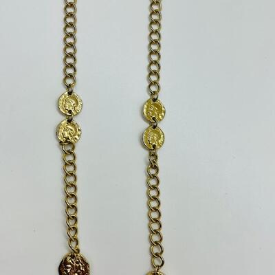 Lot 100: Monet & Roman Coin Necklaces Perfect Layering Pieces