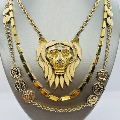Lot 100: Monet & Roman Coin Necklaces Perfect Layering Pieces