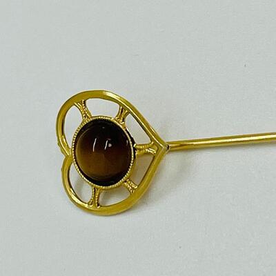 Lot 101: Tree of Life Pendant and Tigerseye Stick Pin