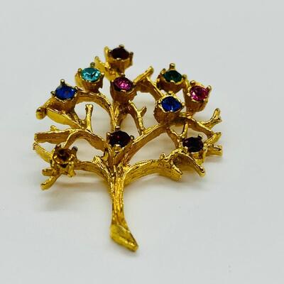 Lot 101: Tree of Life Pendant and Tigerseye Stick Pin