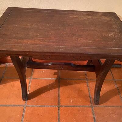 Vintage wooden bench