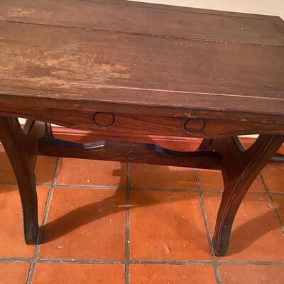 Vintage wooden bench