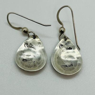 Lot 106: Vintage Gardella Sterling Silver Pierced Earrings