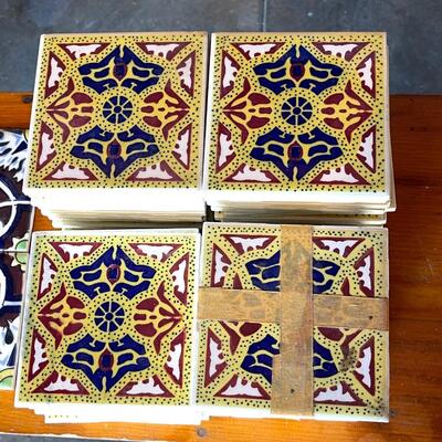Lot 363 Group of Mexican Tiles