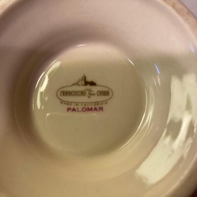 Franciscan vintage china tea pot