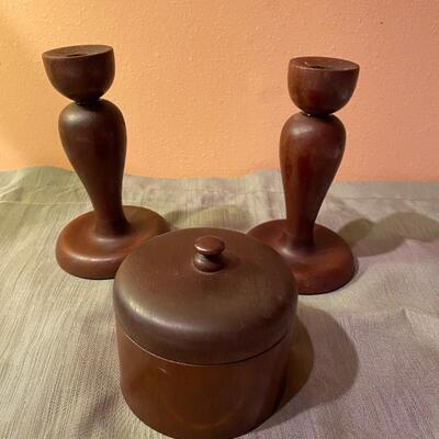 Vintage wooden lot