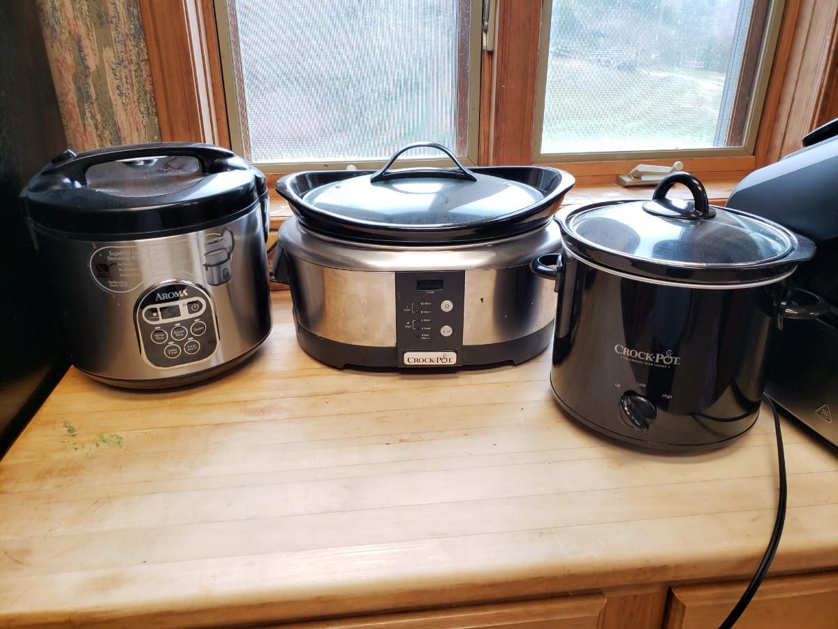 Crock Pots & Steamer