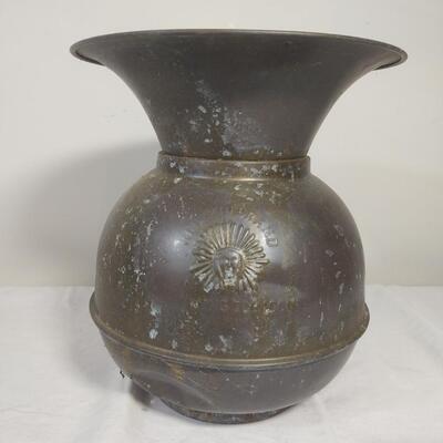 Redskin Brand Cuspidor.