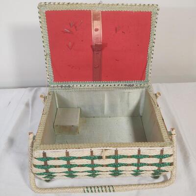 Sewing Stand & Basket