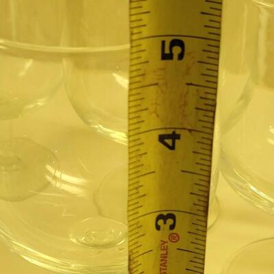 Lot 20: (6) Glass Brandy Goblets