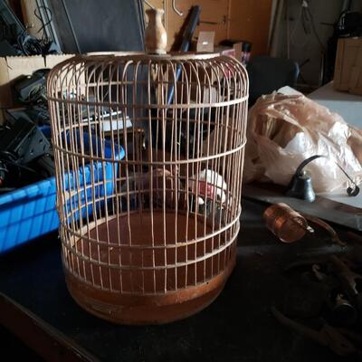Bird Cage & Metal Items