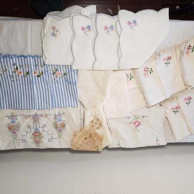 Embroidered Linens