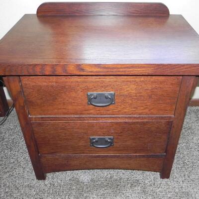 LOT 165  WOODEN NIGHTSTAND