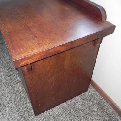 LOT 165  WOODEN NIGHTSTAND