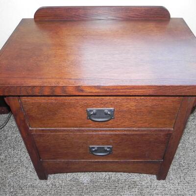LOT 165  WOODEN NIGHTSTAND