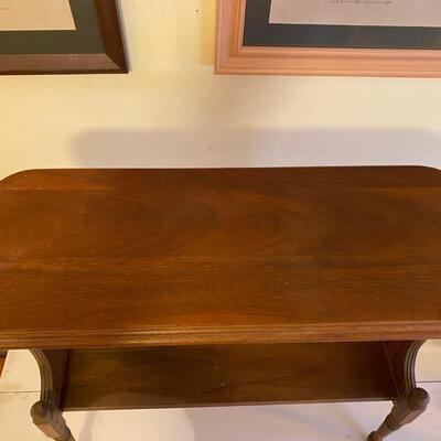 Vintage wooden occasional table