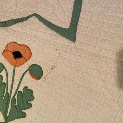 Vintage light-weight quilt topper