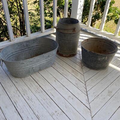 Galvanized lot