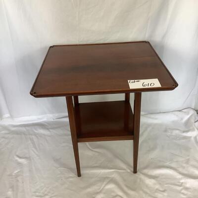 B - 610 Asian Style Mahogany Table