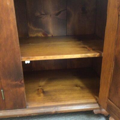 C - 619  Vintage Step-back Cupboard