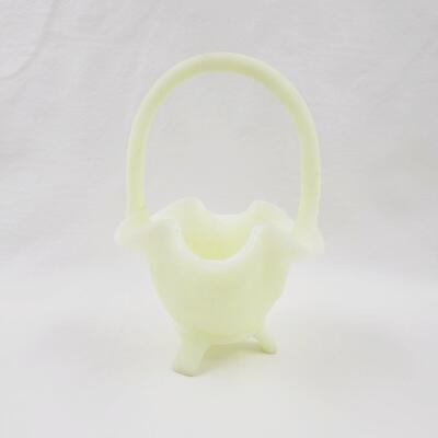 FENTON SATIN CUSTARD BASKET