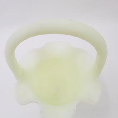 FENTON SATIN CUSTARD BASKET