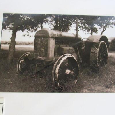 Large Tractor Photograph Picture, Unframed