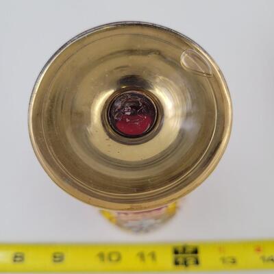 RED HAND PAINTED GLASS BUNDLE