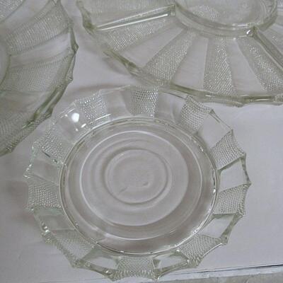 Vintage Jeanette Glass Dew Drop Pattern Dishes