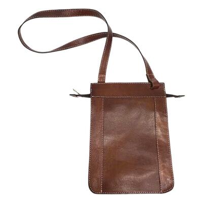 ATHOS ~ Brown Leather Purse