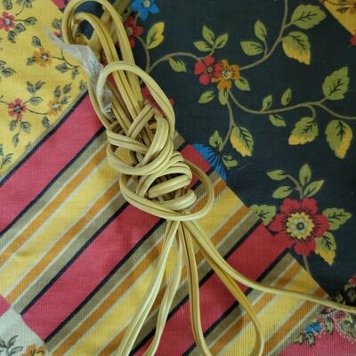 CAMBRIDGE 96 ELECTRIC & GLASS LAMP - HAND PAINTED