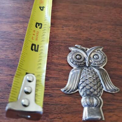 Reed and Barton OWL Whistle Pendant